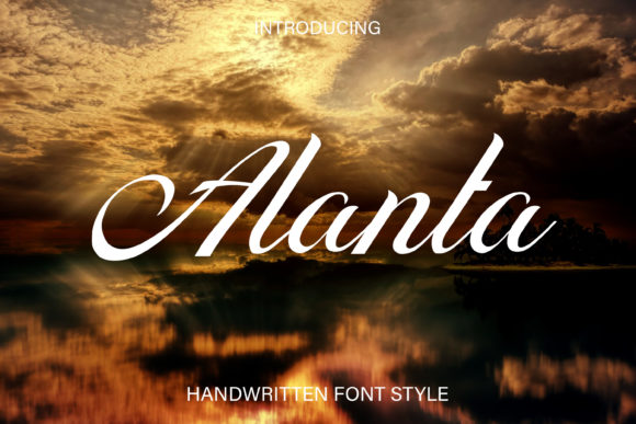 Alanta: A Stylish Handwritten Font for Elegant Design