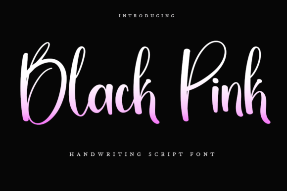 Black Pink Font: A Stylish Touch for Every Project