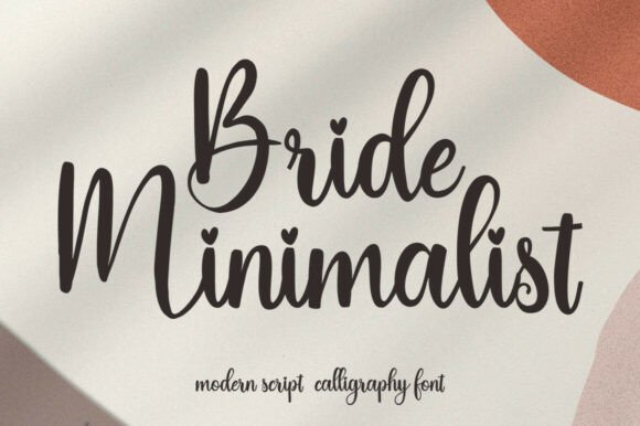 Bride Minimalist Font: A Modern Script for Timeless Elegance