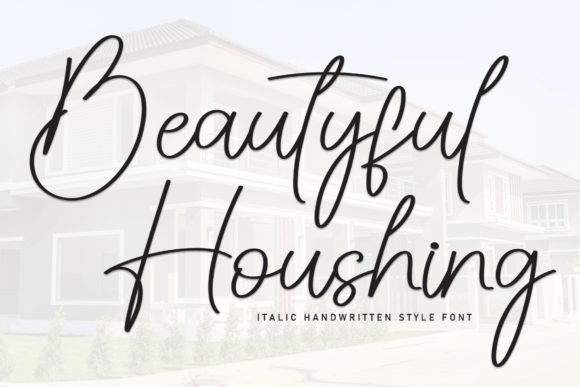 Discover the Charm of Beautyful Houshing Font