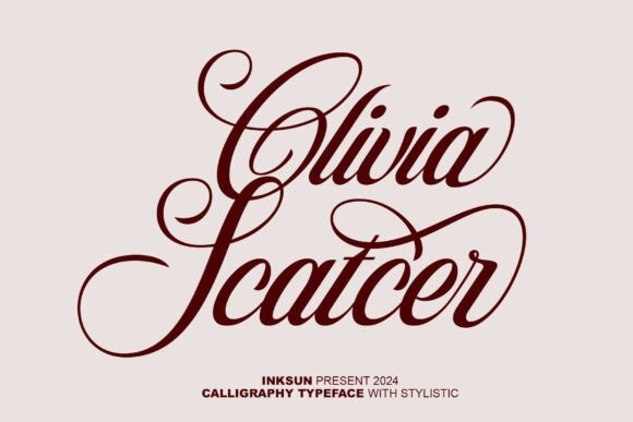 Discover the Elegance of Olivia Scatcer Font: A Timeless Touch for Every Project