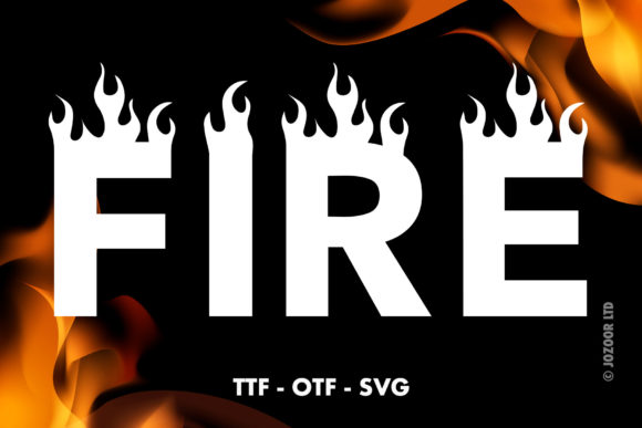 Fire Font: A Bold Choice for Creative Expression
