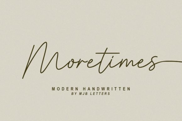 Moretimes Font: A Strategic Tool for Creative and Professional Expression