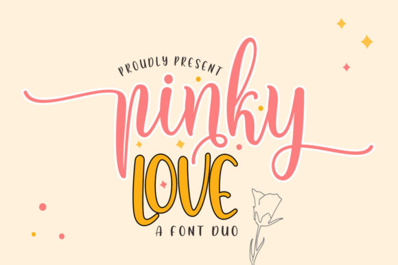 Pinky Love Font Duo: A Stylish Addition to Your Design Toolkit