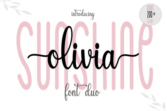 Sunshine Olivia: A Font That Dances