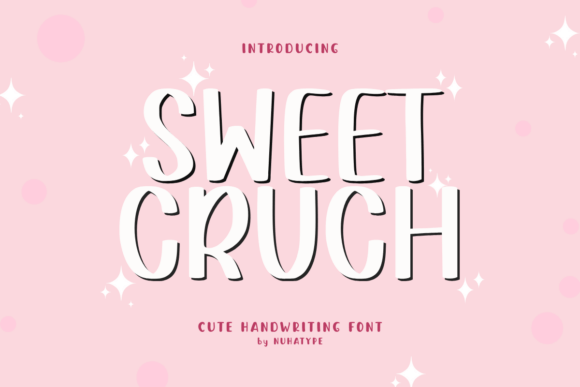 Sweet Crush: A Handwritten Font That Brings Personality to Every Design