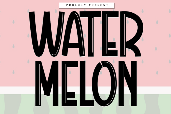 The Elegance of Water Melon Font: A Stylish Choice for Modern Creativity