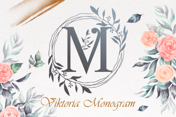 Viktoria Monogram Font: A Stylish Addition to Any Design