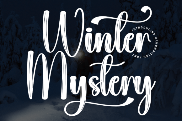 Winter Mystery Font: A Unique Touch for Modern Design