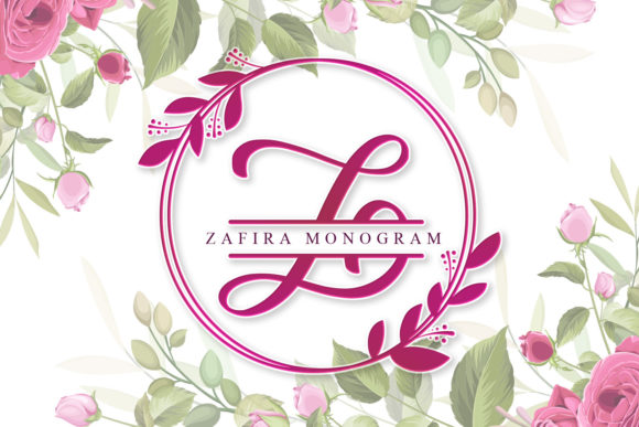 Zafira Monogram Font